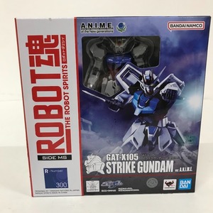 08w5126★1円~ プラモデル ROBOT魂　ガンダムシード　GAT-X105　ストライクガンダムVer.ANIME　中古品