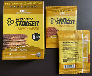 ★【大谷選手愛用お菓子】ハニースティンガーオーガニックエナジーワッフル Honey Stinger Organic「ENERGY WAFFLE」１箱６枚入り