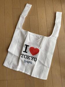 非売品 SHIPS 創立45周年記念 I LOVE TOKYO SHIPS 45th Anniversary Campaign オリジナルエコバック 2020 STYLISH STANDARD