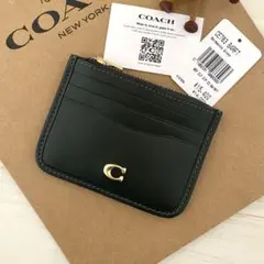 COACH コインケース ダークグリーン 小銭入れ財布