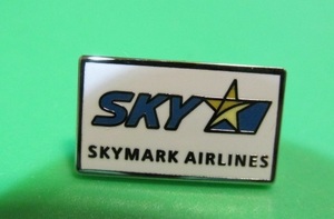 スカイマーク　ピン　バッジ　Skymark Airlines