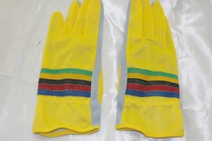 メーカー不明/TOURING　GLOVE/K-KG　188/黄/日本製