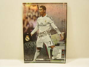 Panini WCCF 2014-2015 SOC クリスティアーノ・ロナウド　Cristiano Ronaldo No.7 Real Madrid CF Los Merengues 14-15 STARS OF THE CLUB