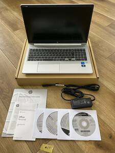 ●67【通電OK】HP ProBook 450 G9 Core i5-1235U HP 15.6インチ 45Wスマート ACアダプター 各種取扱説明書 各種DVD ノートパソコン