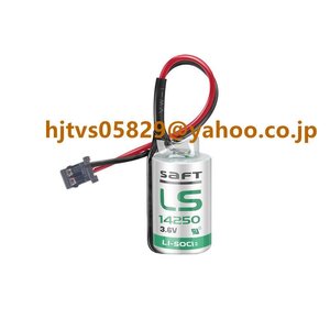 新品SAFT サフト LS14250 3.6V リチウム電池交換用リチウム電池 塩化チオニル バッテリ LS14250 1/2AA 1200mAh バッテリー 黒プラグ