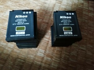 Nikon ニコン EN-EL10 まとめ 13個 バッテリー コンパクトデジタルカメラ用