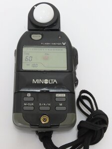 プラス/60☆MINOLTA ミノルタ FLASH MATER V フラッシュメーターV☆1114-235