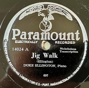 DUKE ELLINGTON PARAMOUNT Jig Walk/ (Fats Waller) The Mess-Around