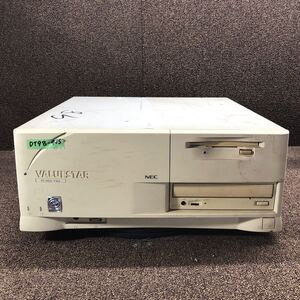 DT98-415 激安 PC98 デスクトップ NEC VALUESTAR PC-9821 V166/S7D MEM 63488KB HDD欠品 メモリーチェックまで確認済み ジャンク