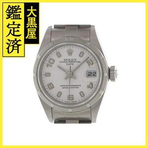 A番1999年頃 ROLEX ロレックス オイスターパーペチュアル26 デイト 79190 ホワイトアラビア文字盤 ステンレス 自動巻き【472】SJ