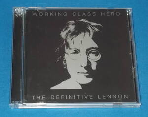 ★CD★EU盤●JOHN LENNON/ジョン・レノン「Working Class Hero - The Definitive Lennon/決定盤ジョン・レノン」2枚組ベスト盤●