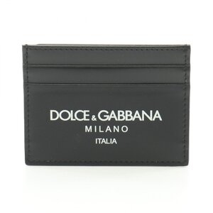 ドルチェアンドガッバーナ ブランドオフ DOLCE & GABBANA レザー カードケース レザー メンズ