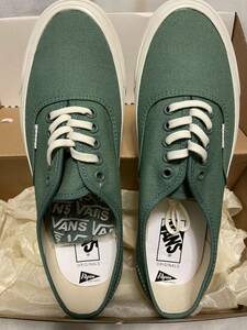 VANS x Pilgrim Surf+Supply バンズ ピルグリム サーフ+サプライ 別注 AUTHENTIC LX オーセンティック US9.5 (27.5cm) GREEN/MARSHMALLOW