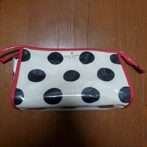 ケイトスペード kate spade ポーチ 小物入れ ケース エナメル 防水