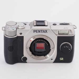 PENTAX ペンタックス ミラーレス一眼 Q7 ボディ シルバー Q7 SILVER BODY KIT 11511 #9652