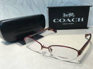 【新品】COACH コーチ HC5081TD 9005 メガネフレーム　パープル☆未使用