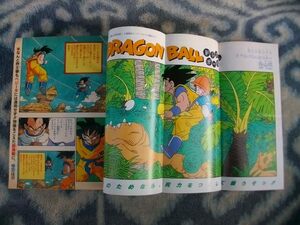 ドラゴンボール DRAGON BALL 巻頭カラー＆特集掲載 ポスター付き 週刊少年ジャンプ１９８９年２９号 極美品 孫悟空 ベジータ