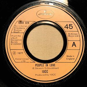 ◆UK ORG◆ 10cc / PEOPLE IN LOVE ◆EP10枚まで送料230円