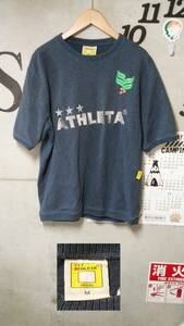 ATHLETA 半袖スウェット　M　ネイビー　アスレタ