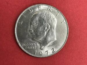 ④1971 第34代大統領 アイゼンハワー　1ドル コイン（D）アメリカ 米国 大統領 コレクション 保管品 貨幣 #179775-23