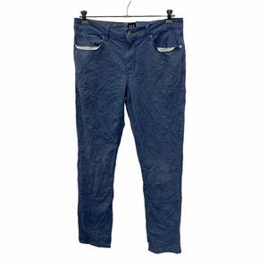 GAP カラーパンツ W34 ギャップ ブルーグレー 古着卸 アメリカ仕入 2403-390