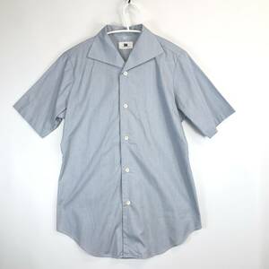 MIYAKE DESIGN STUDIO im イッセイミヤケ ホリゾンタルカラー 半袖ボタンシャツ Mサイズ 日本製