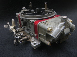 4‐BARREL　RACING METERINGBLOCK　Holley carburetor　850cfm　doublepumper　ホーリー　キャブレター　ダブルポンパー　455HO　アメ車