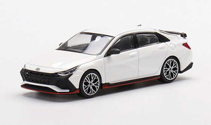 1/64 MINI-GT Hyundai ヒュンダイ エラントラ N セラミックホワイト (左ハンドル)【427】