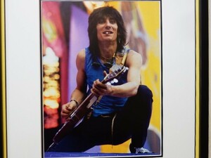 ロン・ウッド/ストーンズ・ツアー’81/アートピク/額付/Ron Wood/Rolling Stones/ロック アイコン/ローリング ストーンズ/Rock Guitar