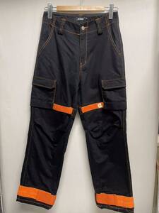 【X-LARGE エクストララージ】 101202031004 ADJUSTABLE CARGO PANTS カーゴパンツ 30 コットン ブラック ストリート 2407oki k