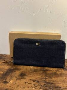 RRL★Indigo Denim Travel Wallet