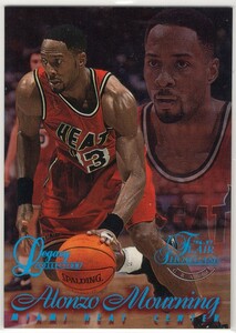 伝説パラ初年度！ Alonzo Mourning ＜96-97 Flair Showcase Row1 Legacy Collection ＞ 150枚限定パラレル レガシーコレクション