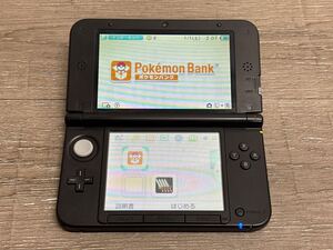 ☆ 3DSLL ☆ ニンテンドー3DS LL シルバーブラック ポケモンバンク内臓 動作品 本体 タッチペン 付属 Nintendo 3DS LL 任天堂 2203