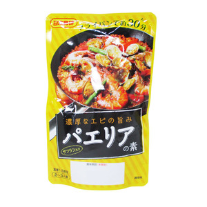 送料無料メール便 パエリアの素 濃厚なエビの旨み 120g 日本食研 8723ｘ５袋/卸