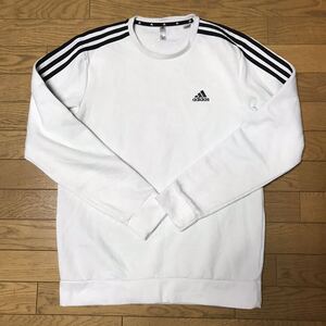 adidas MEN’S CREW NECK SWEATSHIRT size-O(着丈74身幅54) 中古 NCNR