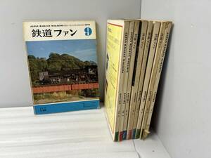 ★当時物★鉄道ファン まとめ売り 交友社 昭和 古雑誌【中古/現状品】