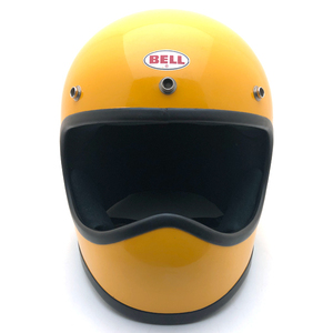 送料無料 BELL MOTO STAR YELLOW 60cm/ベルモトスターmotostar黄色イエロービンテージヘルメットオフロードフルフェイスmoto3モト360s70s