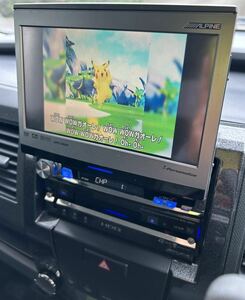 ALPINE アルパイン IVA-D310J NVA-HD55 HDDナビ DVD CD MD オーディオ 旧車