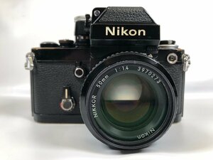 ■【買取まねきや】フィルムカメラ ニコン F2 フォトミックA ボディ ブラック ニッコール 50mm F1.4 計2点■