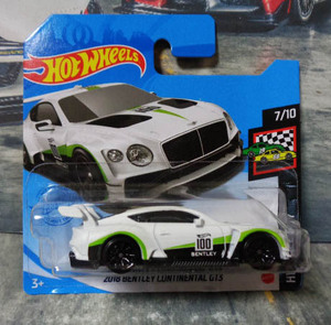 HotWheels 2018 BENTLEY CONTINENTAL GT3　ホットウィール ベントレー コンチネンタル GT3　　 ///AMS