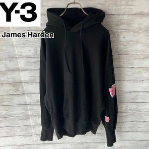 【Y-3 James Harden】スウェットパーカー　牡丹　花柄 ワイスリー ジェームスハーデン コラボ アディダス　ヨウジヤマモト　sweat shirt