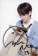 中古生写真(男性) ☆BOYFRIEND/MIN WOO(ミヌ)/直筆サイン入り/生写真