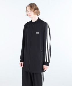 新品 タグ 新古 定価5.5万 Y-3 ワイスリー 左袖 3ライン加工 ロング トラックジャケット オーバーサイズ ジャージ L XL ヨウジヤマモト