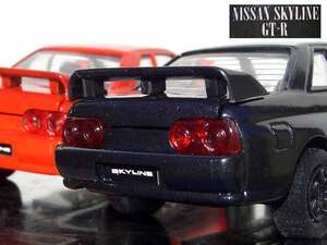 ■80S NISSAN SKYLINE GT-R R32 スカイライン RB26DETT ガンメタ&レッド ダイヤペット SV-16 2台セット 日本製 ワールドスピードの世界観