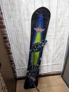 送料無料S89161 BURTON バートン 非対称 アルペン ボード ABEAM Snowboards 146cm