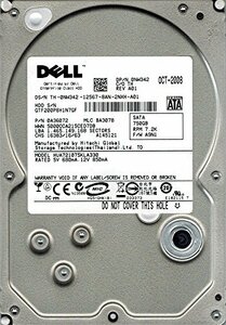 【中古】日立 HUA721075KLA330 P/N: 0A36072 MLC: BA3078 750GB DELL