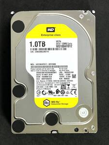 ★ 1TB ★　Western Digital　/　WD1004FBYZ　2018年製　WD Re　Datacenter Storage 良品 3.5インチ内蔵HDD/SATA600/7200rpm [管理■REYH]