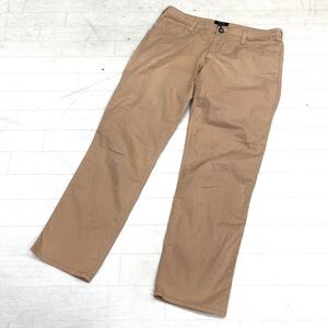 1640◎ ARMANI JEANS アルマーニ ジーンズ パンツ ボトムス ズボン スラックス ジップフライ ライトブラウン レディースEU25