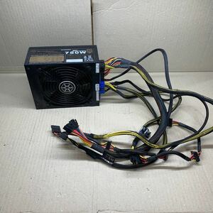 750W / SST-ST75F-G / 80PLUS 認証 ATX電源ユニット 動作確認済み PCパーツ PC電源ATX電源BOX 中古 タイプ 80PLUS 黒 （ P11）