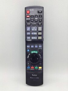 C441●Panasonic パナソニック BDレコーダーリモコン ブルーレイレコーダー N2QAYB000648 DMR-BWT500-K/DMR-BZT600-K 対応